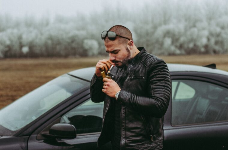 Photo biker jacket