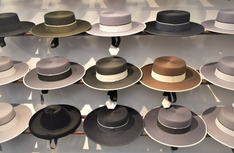 Photo trendy hats