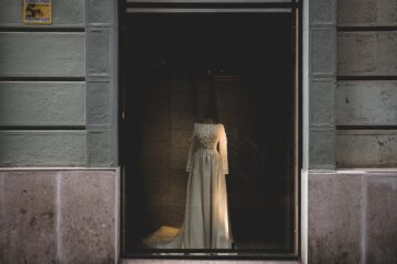 Photo denim dress