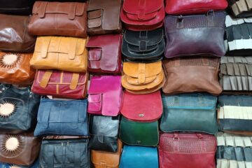 Photo trendy handbags