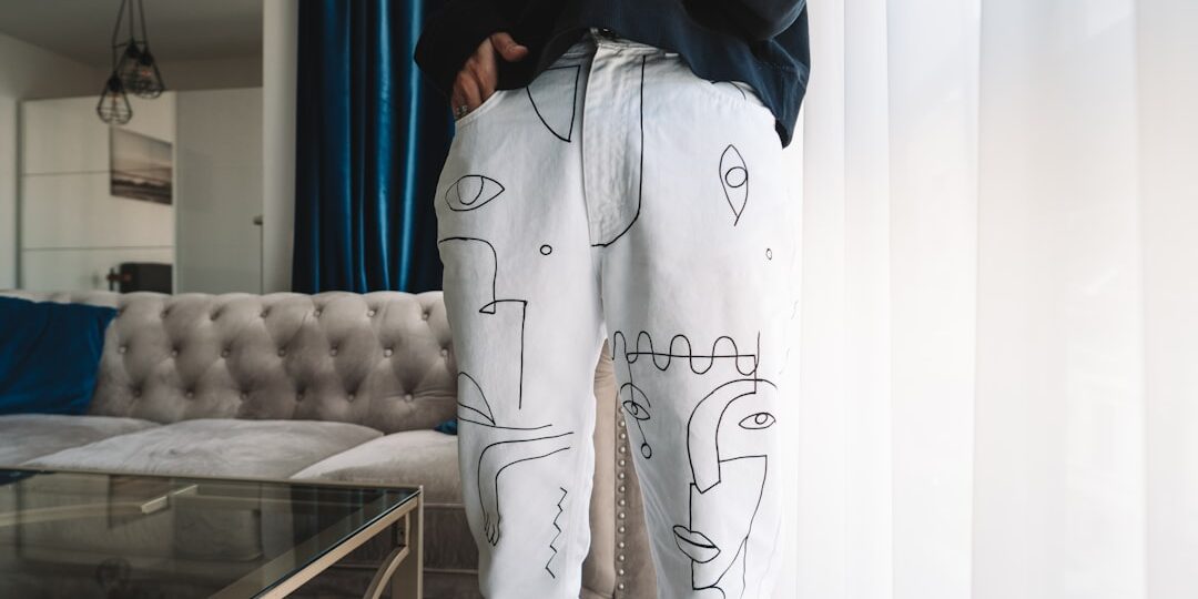 Photo bootcut pants