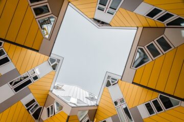 Photo cube house